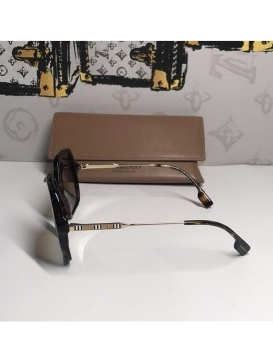 New Authentic Burberry BE4324 Isabella Sunglasses – Havana Frame / Gradient Lens main image 8